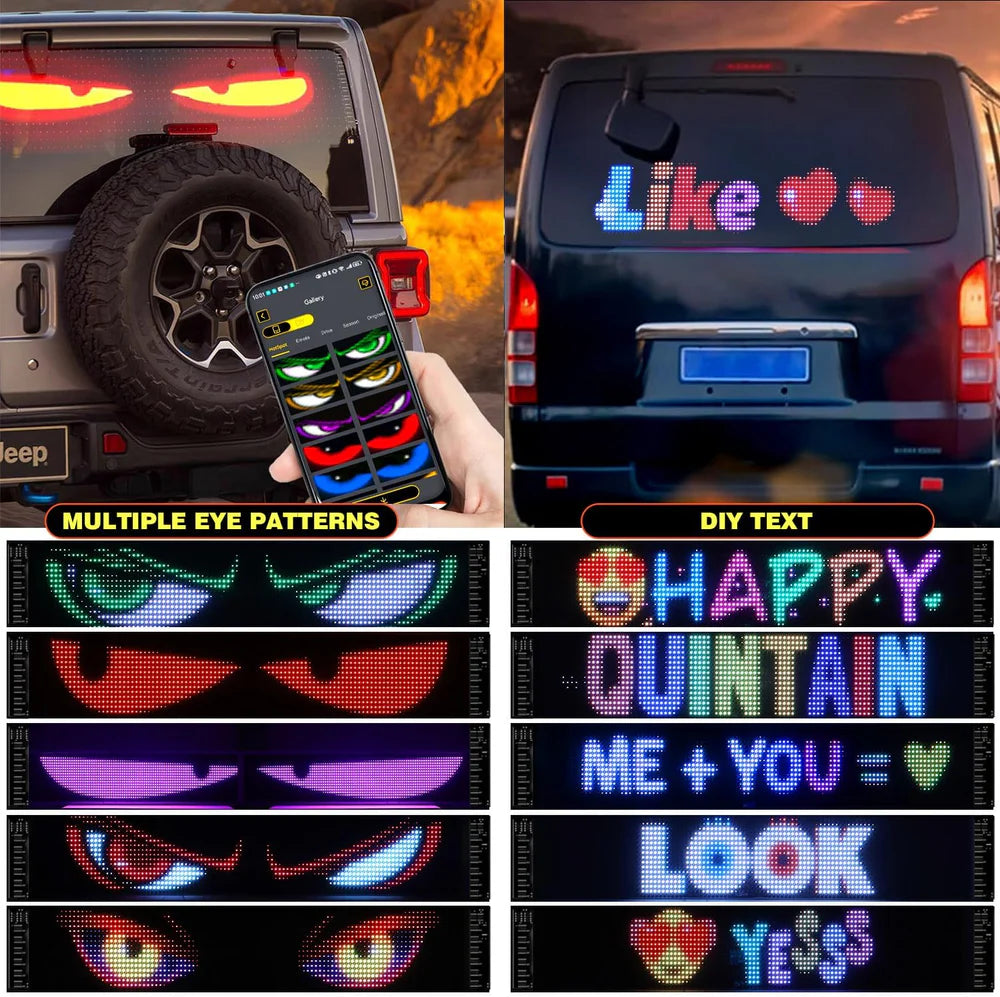 BeastMode Devil Eyes™ | Car LED Matrix Pannel